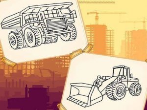 Creative Truck Coloring for Children