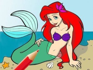 Underwater Royalty Coloring Book