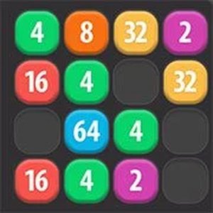 2048 Merge Number Puzzle