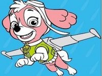 Skye Coloring Fun Game