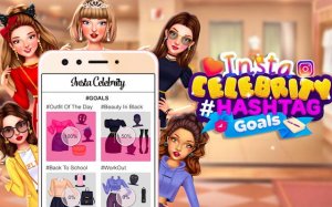 Insta Celebrity Hashtag Goals - Fashion Stylist Game