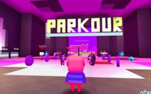 Cat Parkour Racing