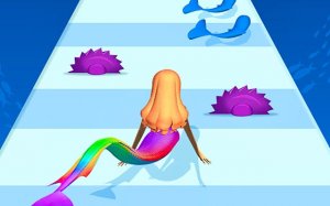 Mermaid's Tail Rush: Parkour Adventure Online Game