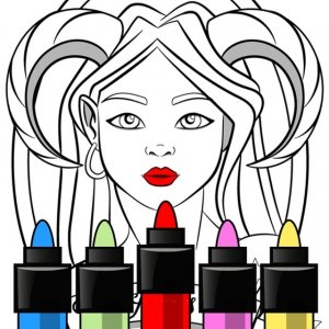 Anycolor Horoscopes Coloring Game