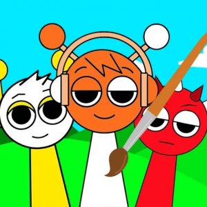 Sprunki Coloring Book - Kids Coloring Game