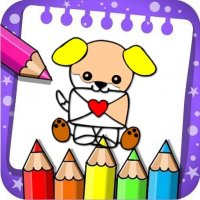 Valentine Art Coloring Activity