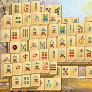 Mahjong Pyramid Puzzle
