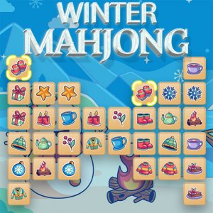 Winter Mahjong Puzzle Game