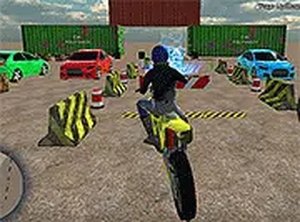 Off-Road Motorcycle Precision Parking 3D